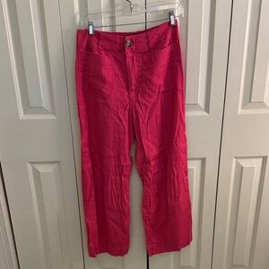 Maeve Bold Pink Trousers